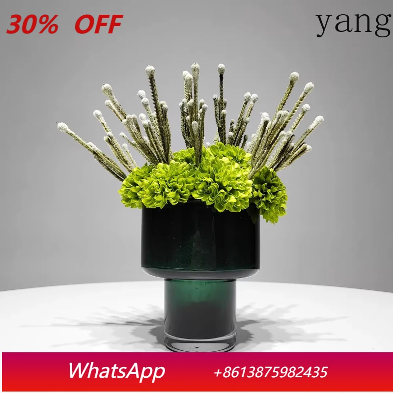 LTT Modern Simple Simulation Flower Ornament Living Room Light Luxury Decoration Flower Ornament