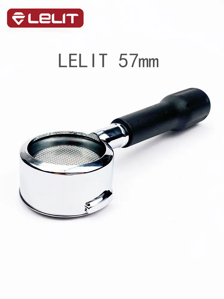 Made in Italy, LELIT 57mm semi-automatic coffee machine bottomless filter handle