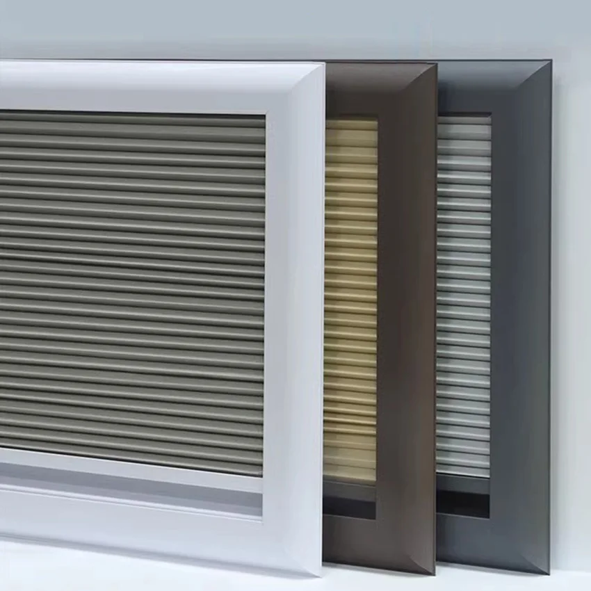 جديد وصول متطلبات العمق 1.3 سنتيمتر مؤطرة الخلوية الظل نصف/تعتيم كامل مخصص نافذة العسل ظلال نافذة الستائر #2