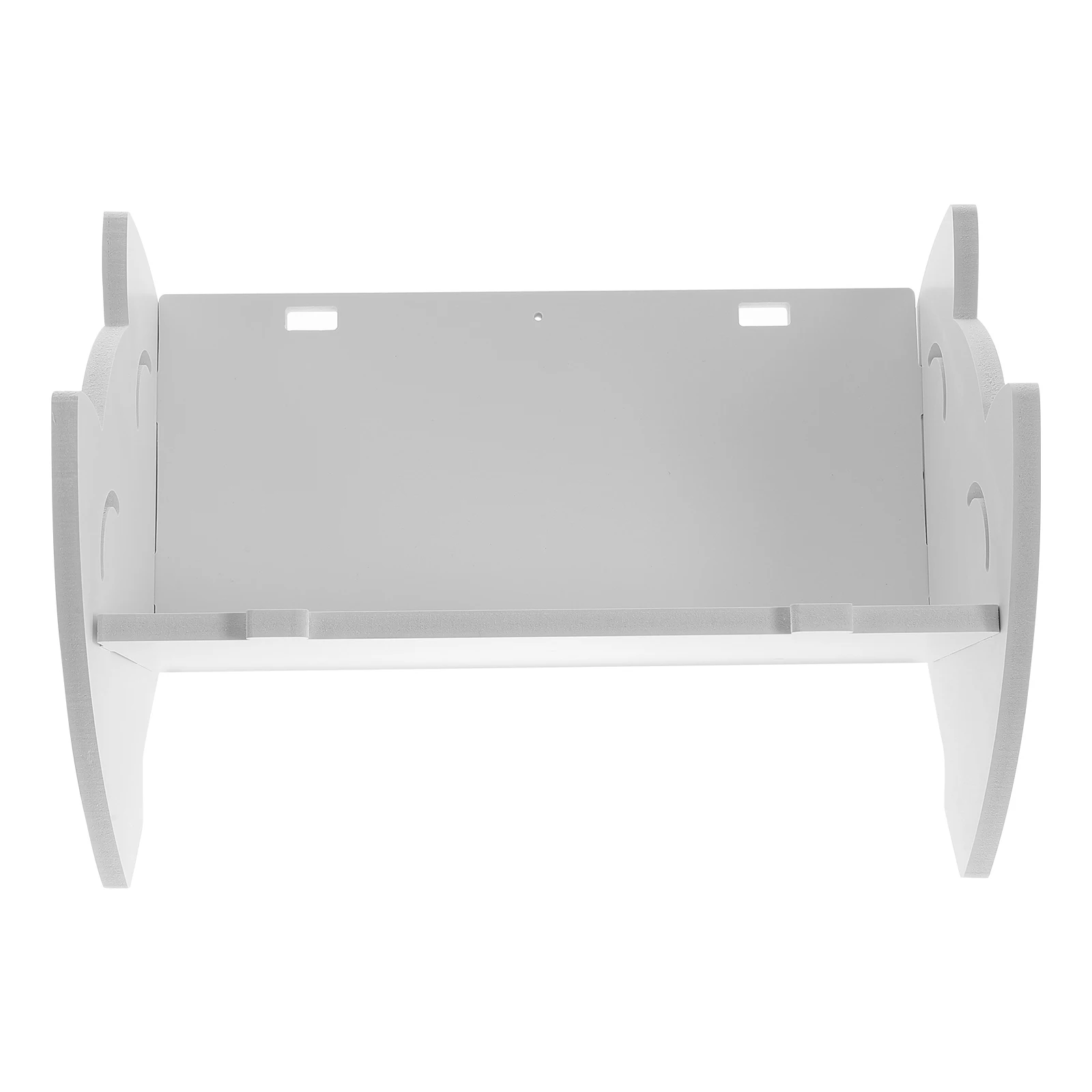 

Children Book Storage Rack Desk Organizer Kids Room Nursery Table Bookcase Sturdy Holder Practical Shelf Cartoon Style WPC