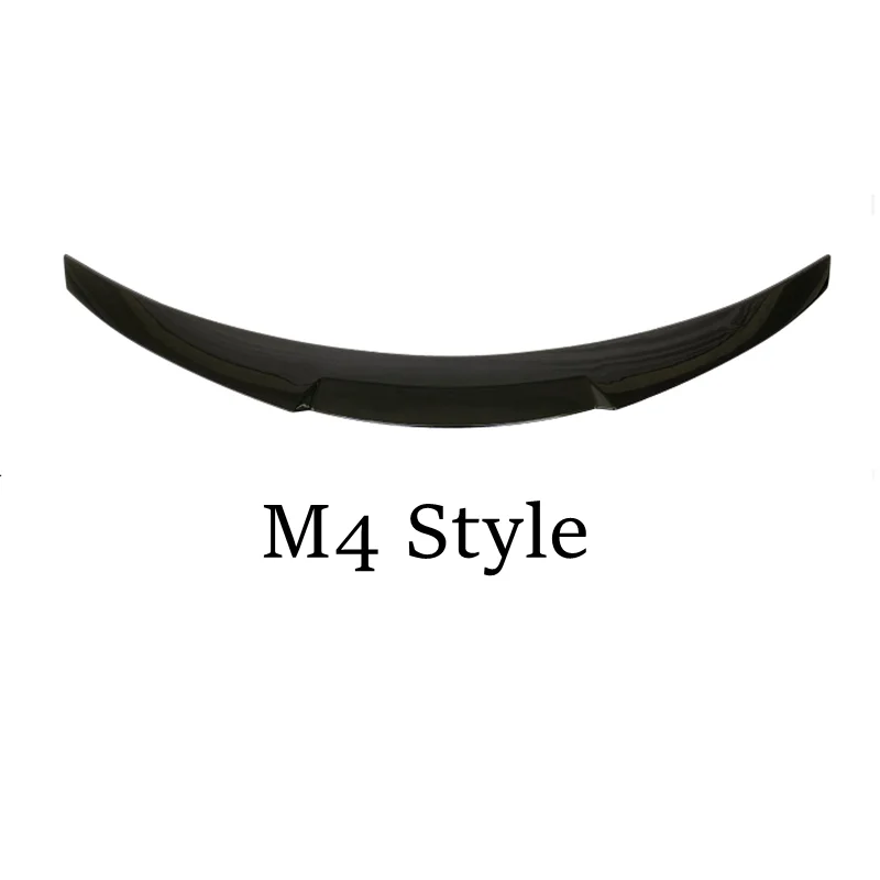 

For BMW 3 Series E92 Coupe 2-Door 316i 318i 320i 323i E92 M3 2006-2013 ABS material bright black Rear Wing Lip Spoiler