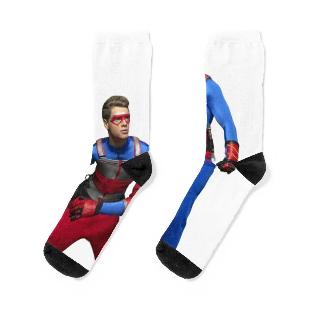 Captain Man and Kid Danger Socks floor compression Socks Man Women's