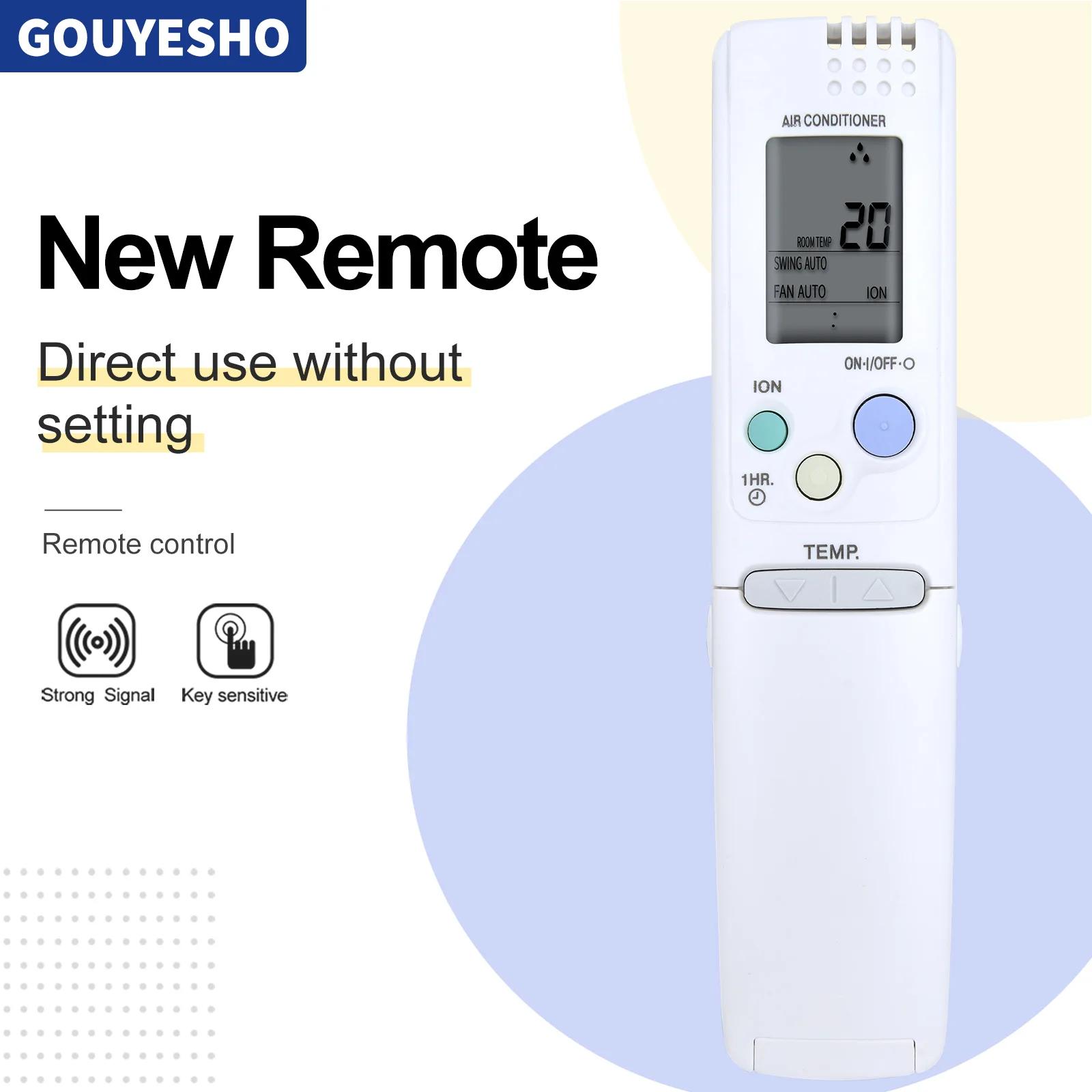 New Remote Control RCS-SR1 RCS-SR2 for Sanyo SAP-S22R KS1872 RCS-SR2 KS2472 air conditioner