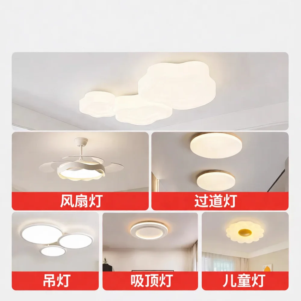 For Guoji Diangong Magnetic LED Ceiling Light Module Circular Replacement Lamp Board Energy Saving Bright Home Lighting