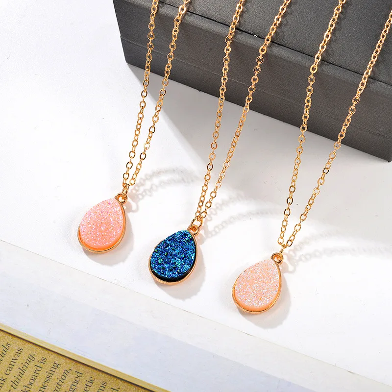 Fashion Women Drop Pendant Necklace Elegant Statement Necklace Vintage Jewelry Accessories Birthday Day Holiday Gifts For Ladies