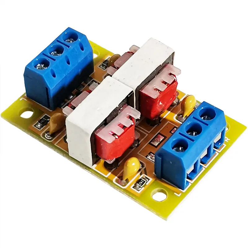 Audio isolator module, computer power amplifier, audio noise canceller, common ground anti-interference signal noise filter