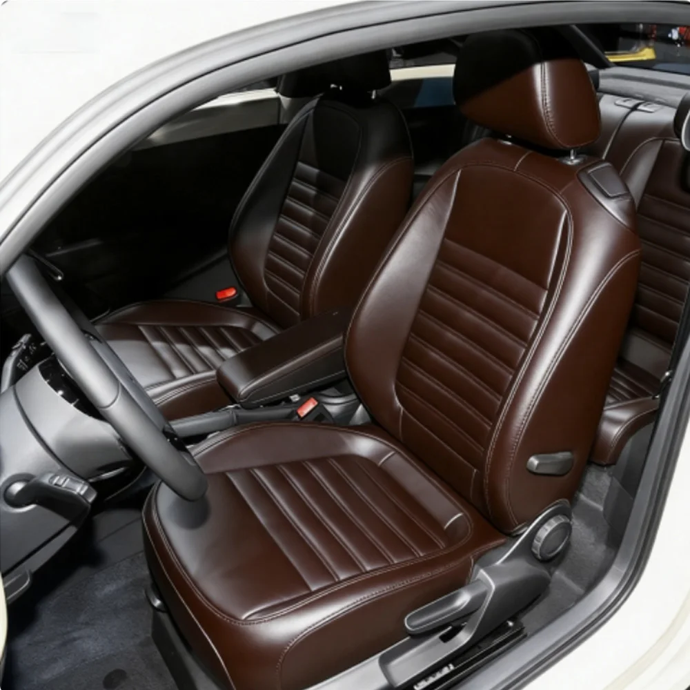 

Специальный чехол для сидений автомобиля Volkswagen Beetle A5 хэтчбек VW 2013 2014 2015 2016 2017 2018 2019, чехлы на сиденья из искусственной кожи