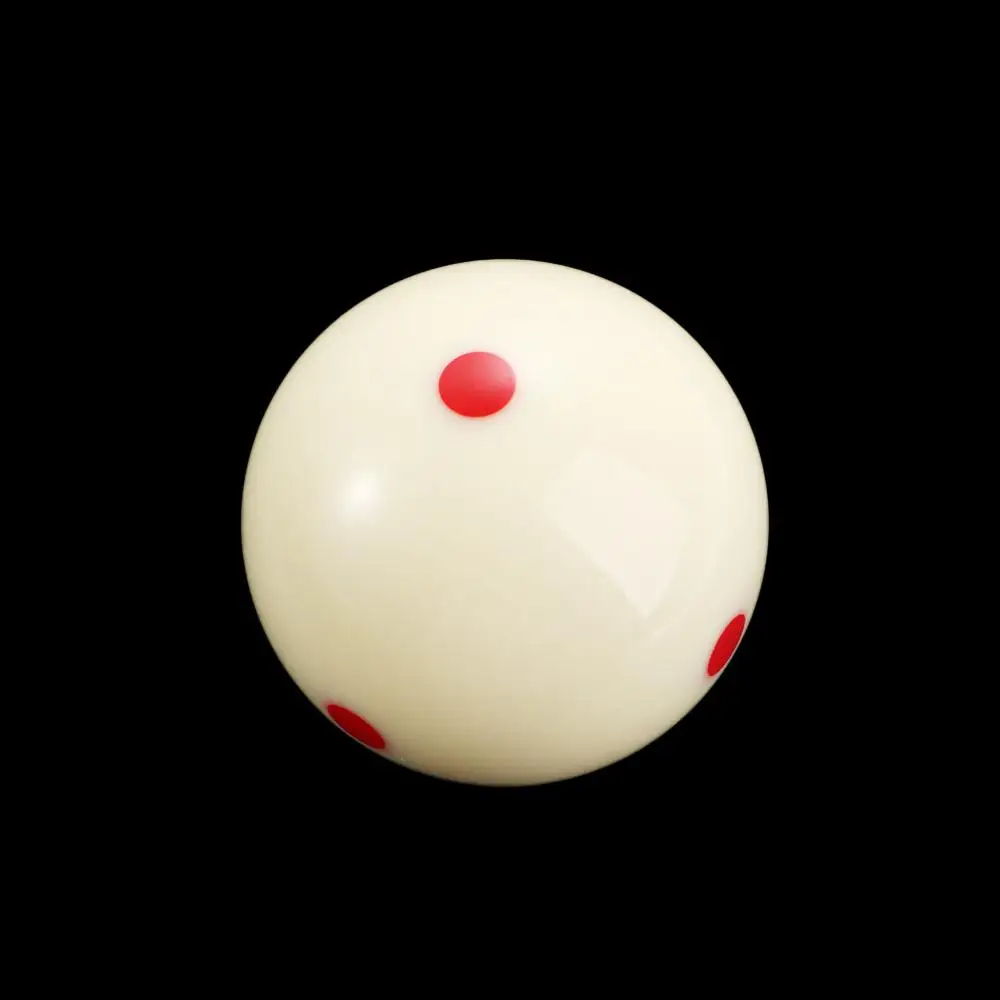 

for Players Spot Measle Pool Practice 6 Dots 57.2mm Red Cue Ball Billiard Ball Training Cue Ball Billiard Cue Ball