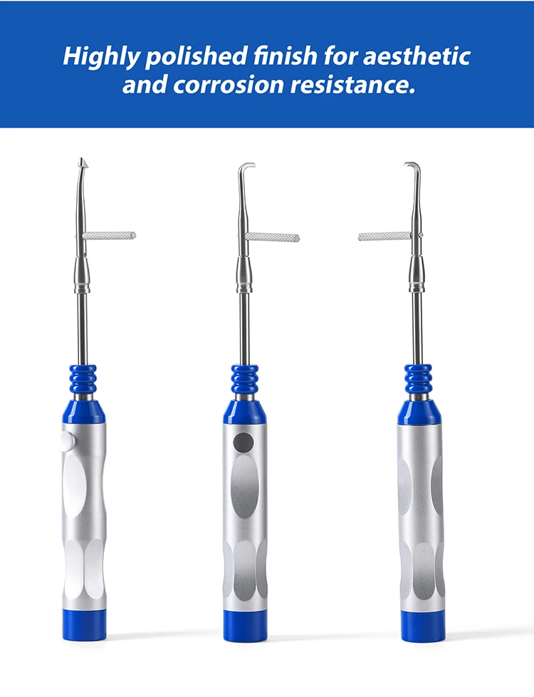 AZDENT Dental Crown Remover Kit, automatisch verstellbar, 4 Schichten, Kronzähne, Wiederherstellungswerkzeug, Zahnärzte, Zahnmedizin-Instrument – Detail 3