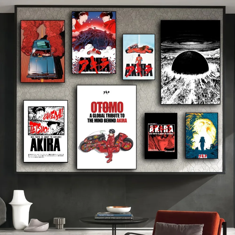 Akira Anime Poster Prints Wall Pictures Living Room Home Decoration