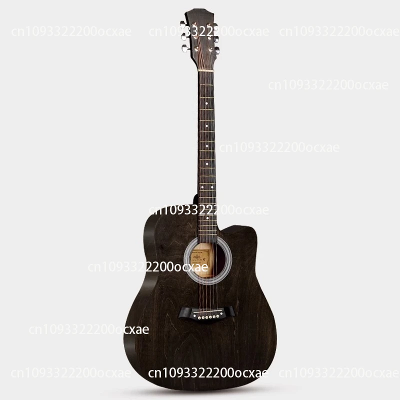 

38 inch 41 inch matte folk acoustic guitar beginner entry-level practice piano guitar linden