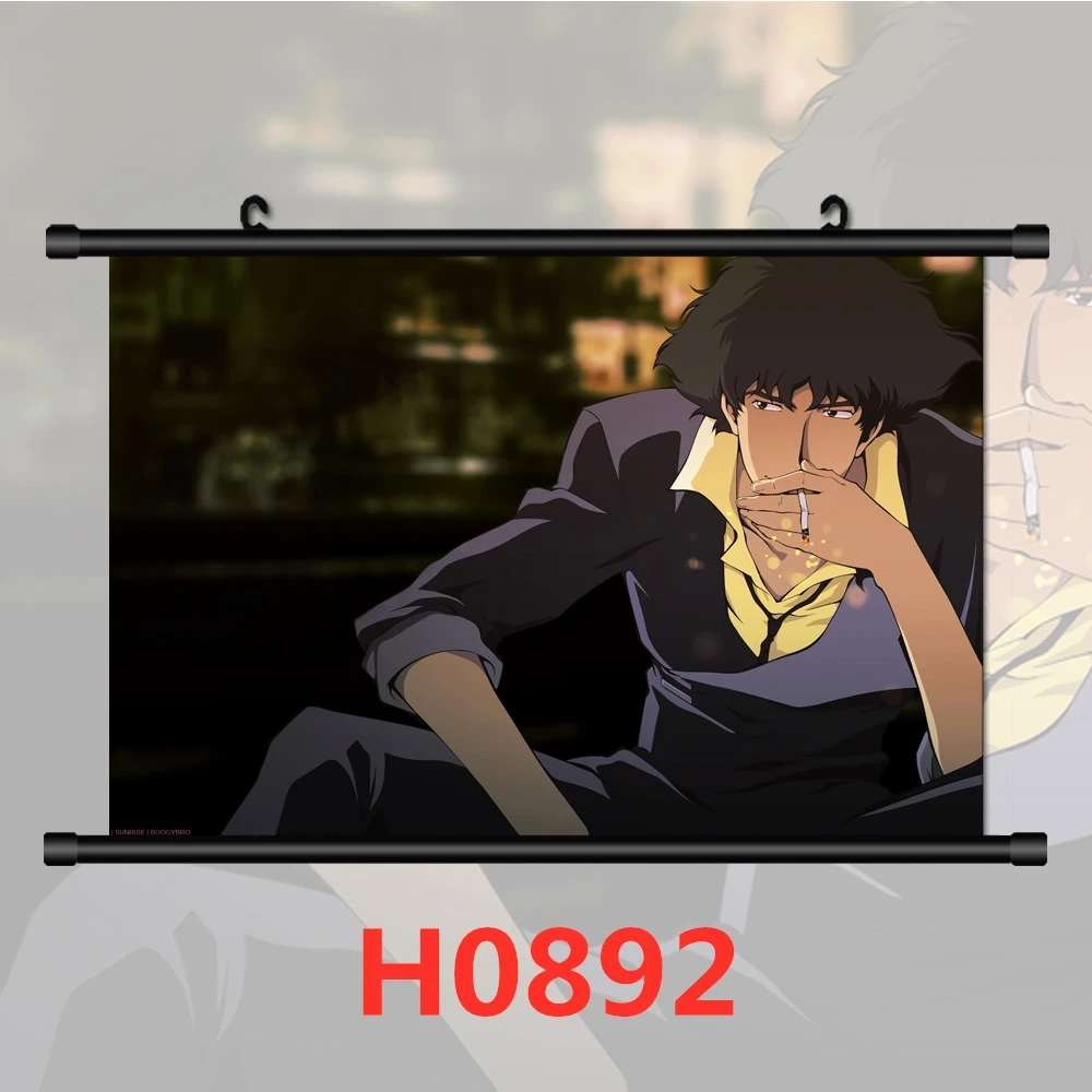 Cowboy Bebop Spike Spiegel Manga Anime Poster Print Wall Art Canvas Painting Canvas Pictures Children Room Decoration No Frame