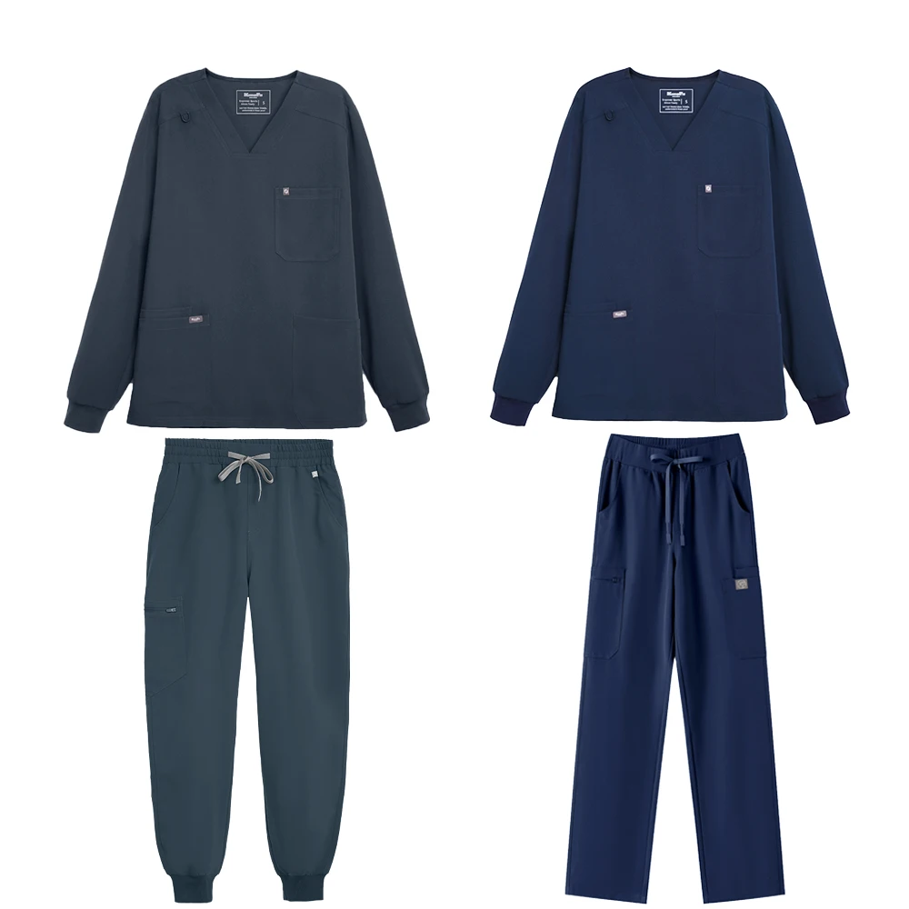 tenue-medicale-kungfu-scrubs-pour-hommes-ensemble-haut-et-pantalon-a-manches-longues-antibacterien-pour-hopital-clinique-uniforme-medical