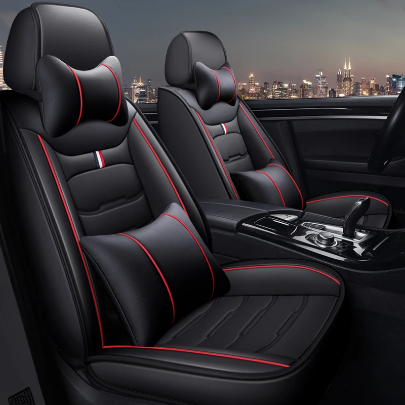 

5 Seat Car Seat Covers for FORD Fiesta Fusion Mondeo Taurus Mustang Territory Kuga S-max Expedition F-150 Car Accessories