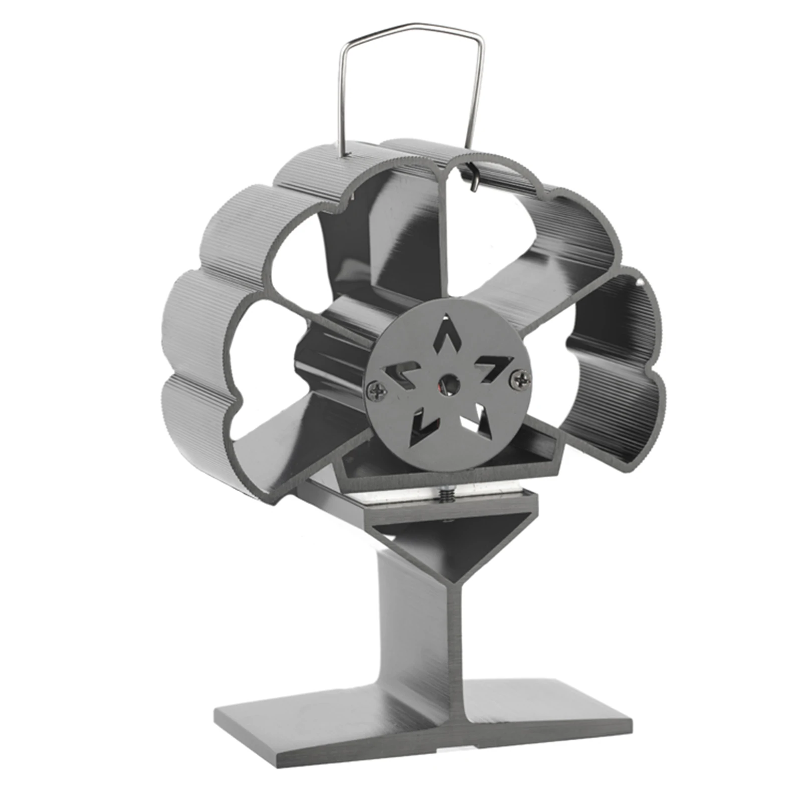 Fireplace Fan 6 Blades Stove Fan With Overheating Protection Fireplaces Tool Parts Replacement Powerless Quiet Operation