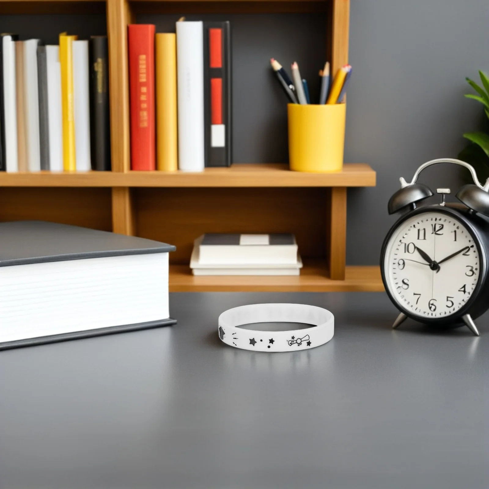 

Graduation Season Silicone Bracelets Custom Made with Names Dates School Logos Perfect for Senior Year Celebration Memories