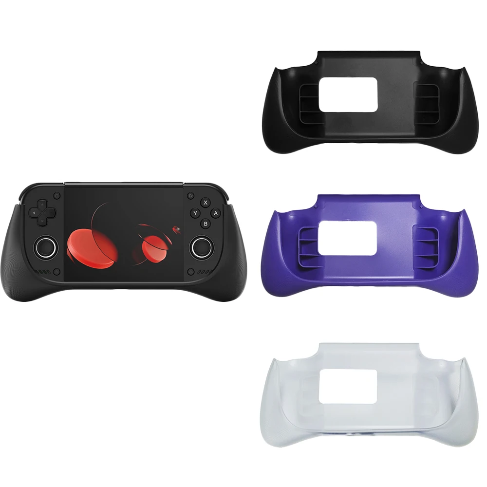 For Retroid Pocket Nova TPU Grip Case Anti Slip Shockproof Ergonomic Protective Cover Handheld Game Console Accessories