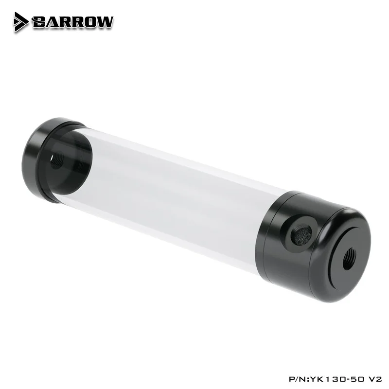 

Barrow YK-50 V2 50mm Diameter Acrylic Cylindrical Tanks Transparent Wall 130/180/230/280mm Length Water Cooling Reservoir