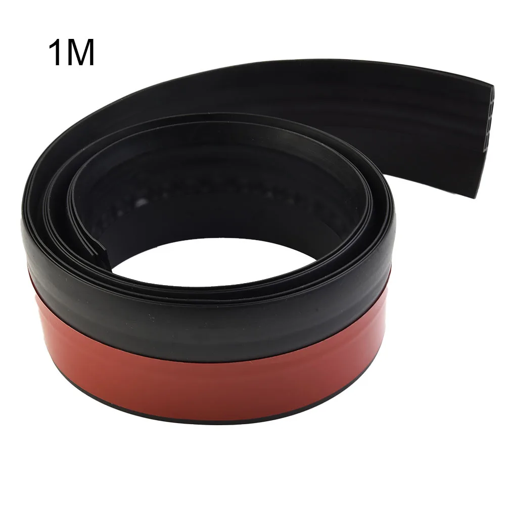 1M Internal Door Draft Excluder Strip Sound Insulation Self Adhesive Tape Bottom Seal Stopper Windbreak Stopper