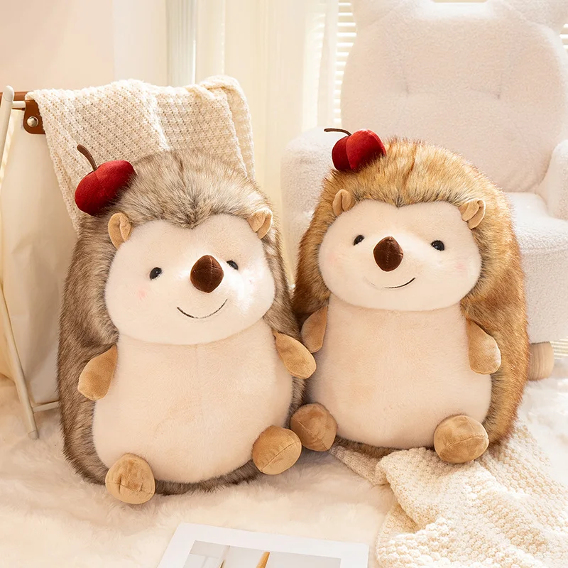 

Lovely Baby Hedgehog Plush Toys Soft Stuffed Lifelike Hedgehog Pendant Doll Adorable Hedgehog Plush Toy Cute Birthday Gift