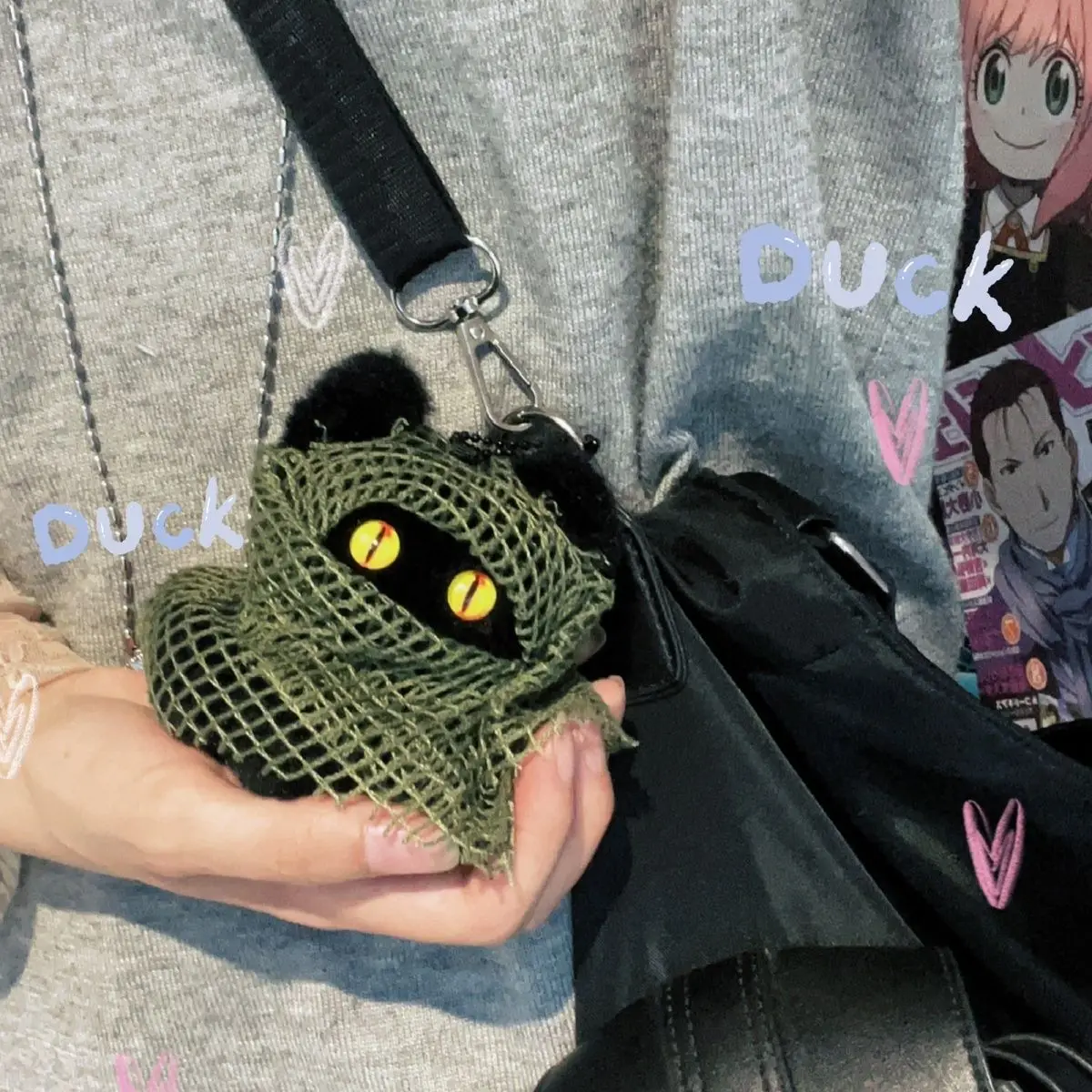 Krueger Anime Call Of Duty Krueger Cosplay 10CM Kawaii Pluszowy Wypchany Wisiorek Pluszak Ozdoby do Plecaka Prezent Brelok Świąteczny