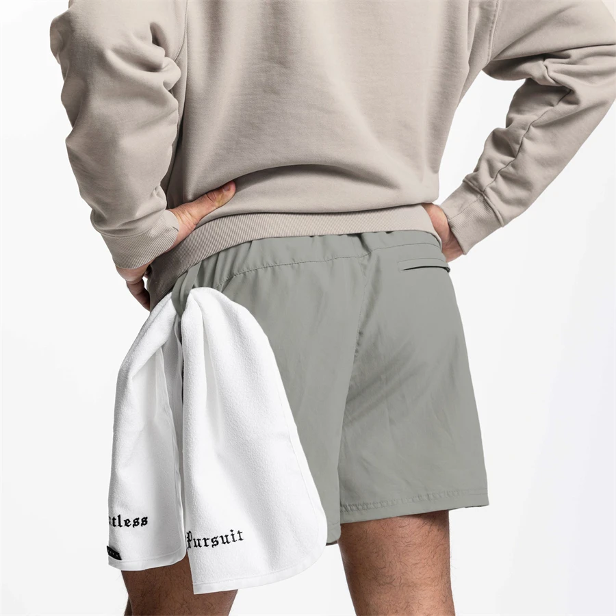 2022 Summer New Gym Jogging Exercise Shorts Men's Sports Fitness Quick-drying Multiple pockets Running Shorts