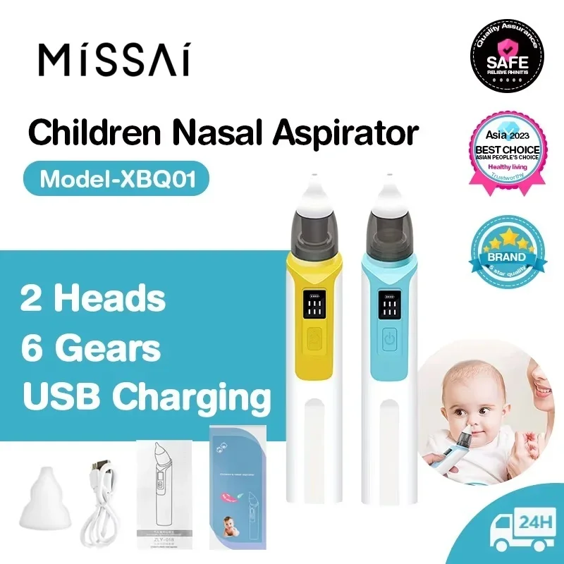 

2025 New Pattern Baby Electric Nasal Aspirator Charging Version Newborn Baby Nasal Aspirator Suck Out Prevent Nasal Congestion