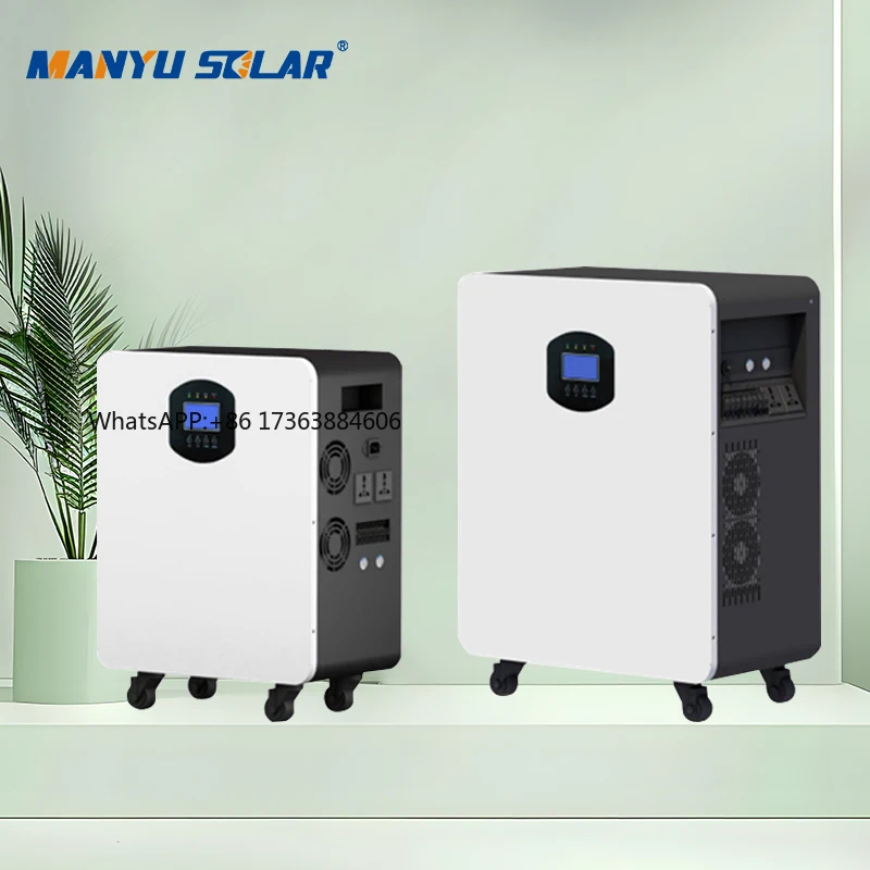 

2026 All-in-one Solar Power System Stackable 1kw 3kw 5KW 1.28KWH 2.56KWH Off-Grid Solar Storage System With Inverter Battery