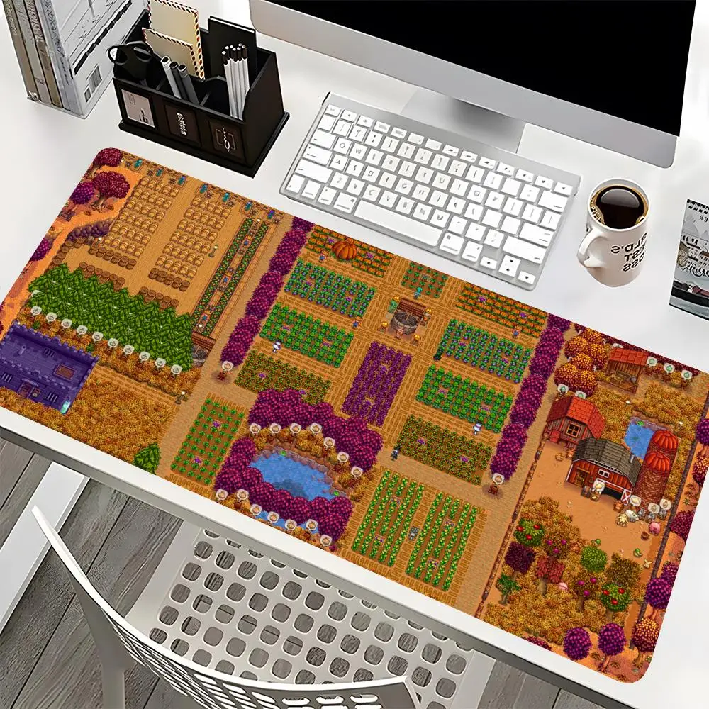 Stardew Valley Mouse Pad Large Accessories 900x400mm Desk Mats Carpet Large Mouse Pad Anti-slip Laptop Soft Mice