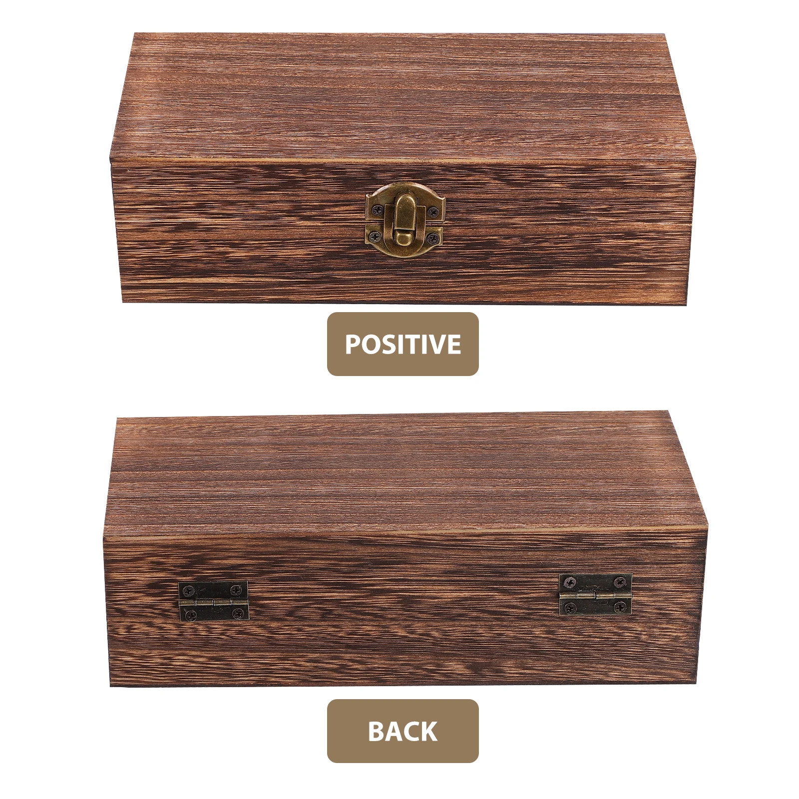 

1Set High-Quality Wood Gift Boxes Smooth Hand-Polished Craftsmanship for Jewelry and Small Gifts Storage Box Gift Packing Box