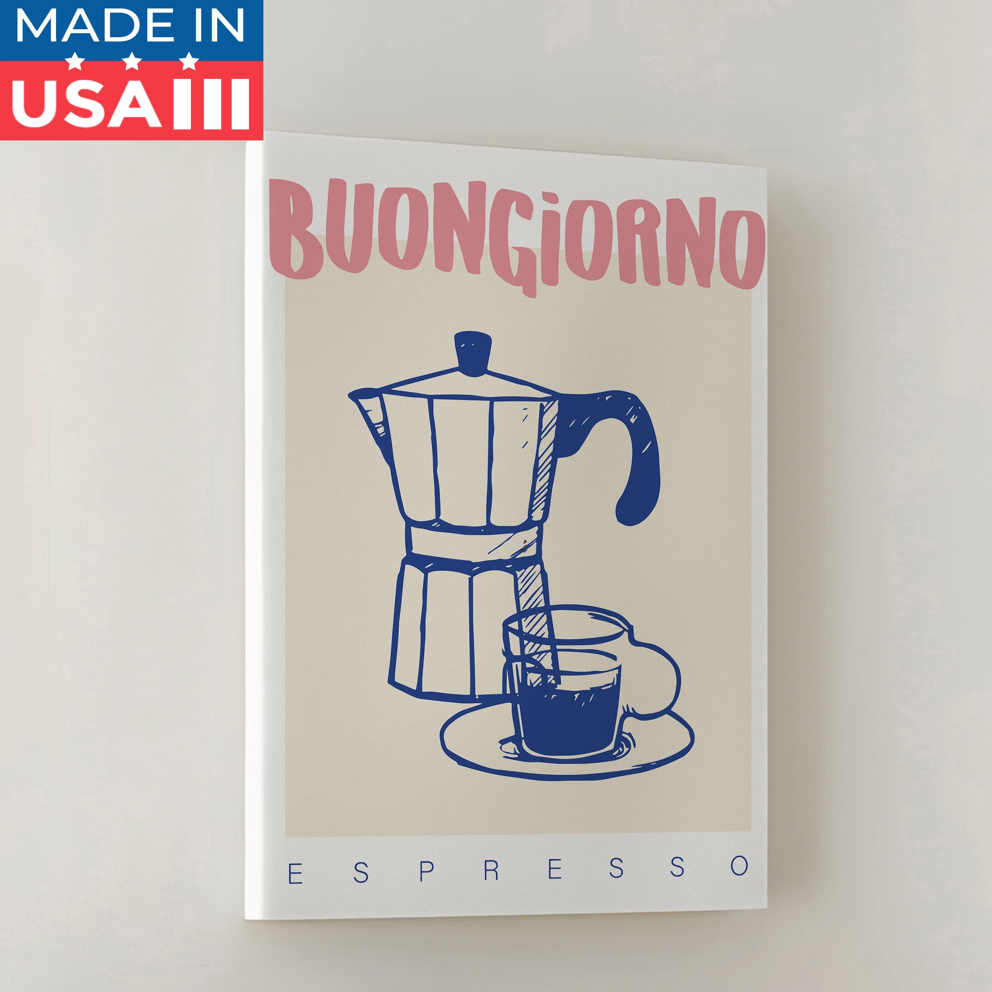 Moderno, moderno, Retro, Vintage, elegante, café expreso, impresiones artísticas de pared, lienzo, pintura, póster, imagen para oficina, cocina, decoración del hogar