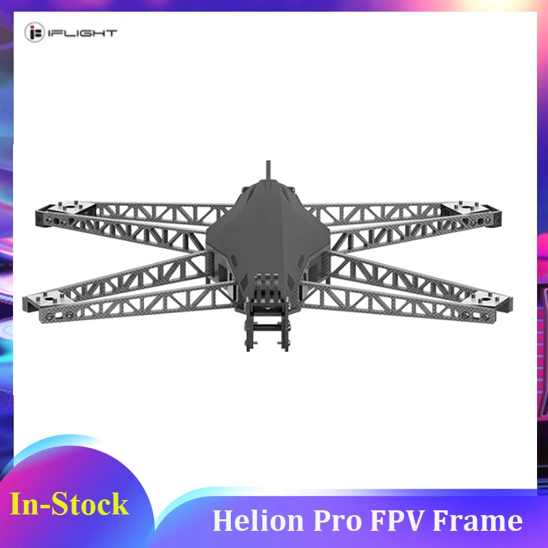 

Комплект рамы IFlight Helion Pro FPV с колесной базой рычага 5 мм 414 мм для деталей дрона FPV