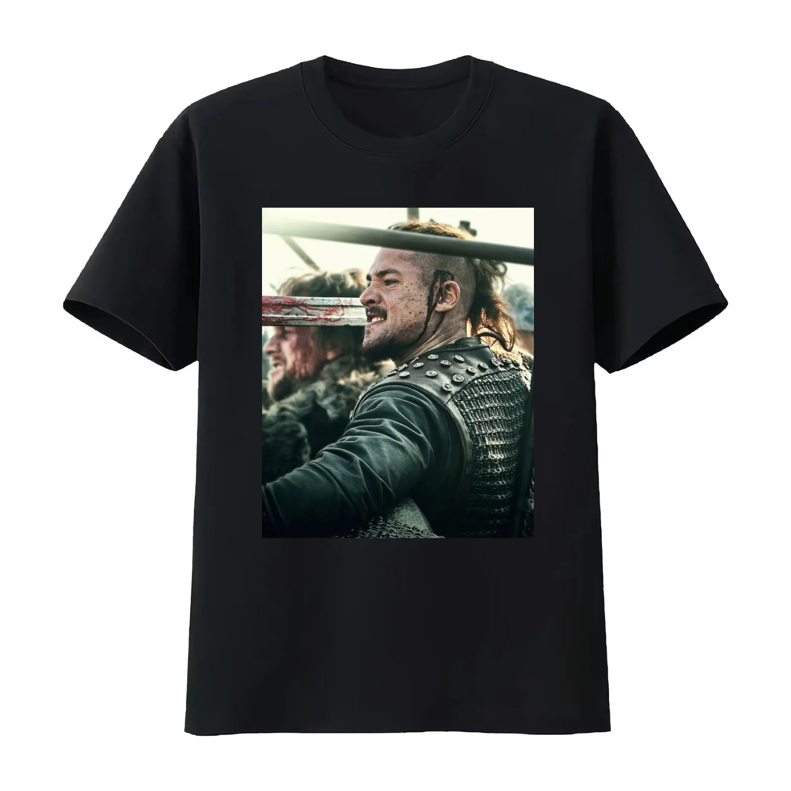 Uhtred of The Last Kingdom T-Shirt Summer Casual Cotton Tee Oversized Streetwear Tops Vintage Graphic Print Unisex Men Women