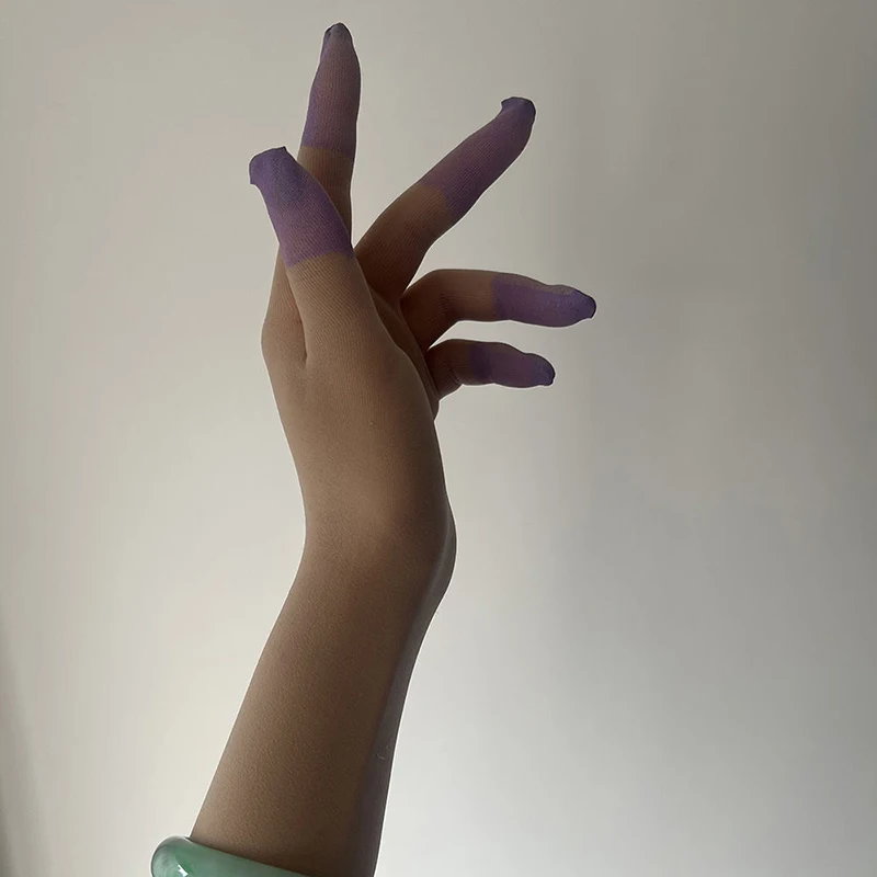 Alien palco cosplay luka r7 anime traje mesmo estilo restaurar luvas roxas homem mulher adereços festa de natal de halloween