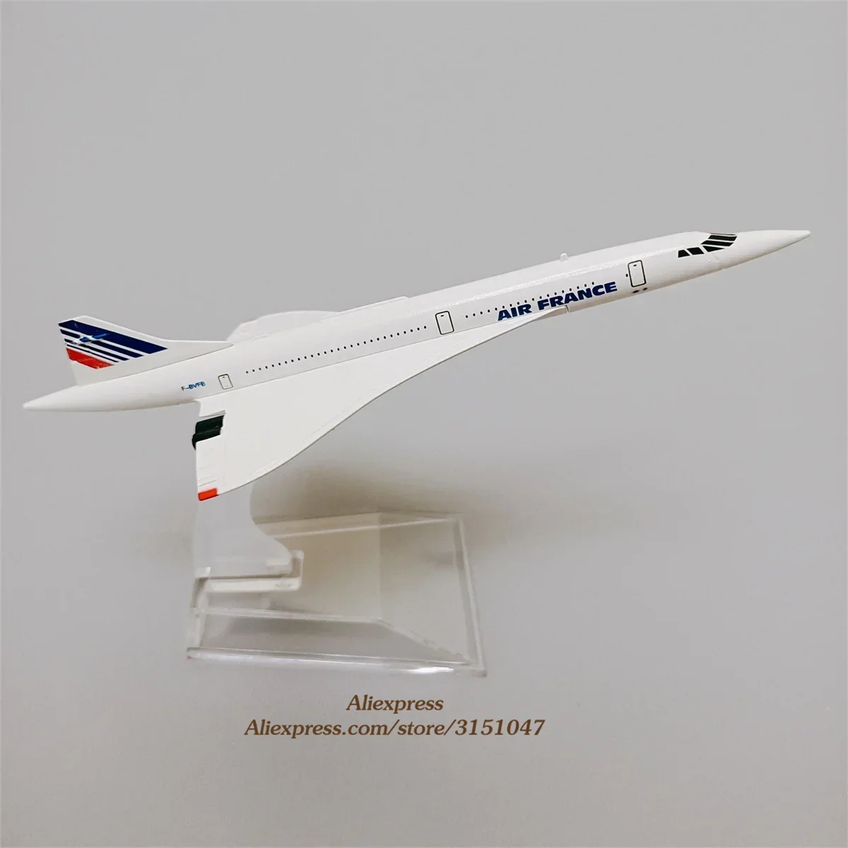 15.5cm Airplane Model Air France Concorde Costa Aircraft Model l 1:400 Scale Diecast Metal Alloy Air Plane Airplanes Mode Plane