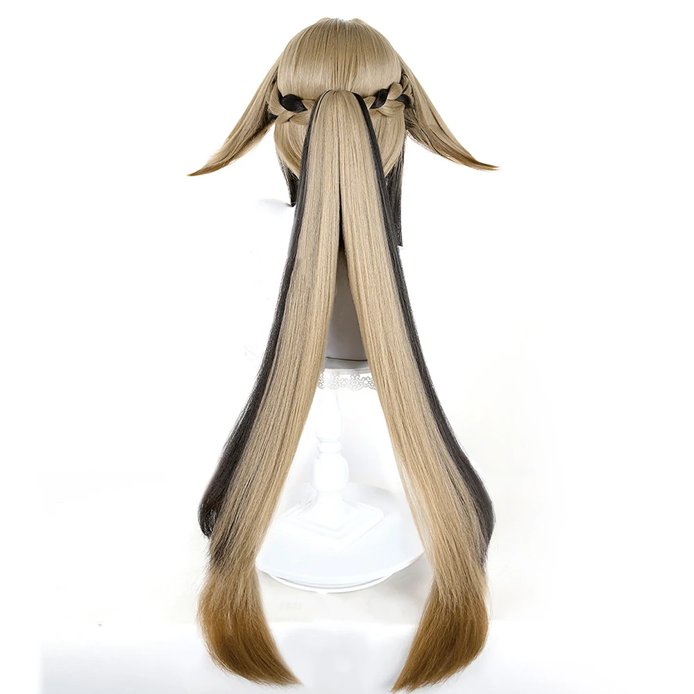 Gioco Zenless Zone Zero Ye Shunguang Parrucca Cosplay Womem Lolita Nero Giallo Sfumato Capelli Lunghi Parrucca Sintetica Resistente Al Calore Prop