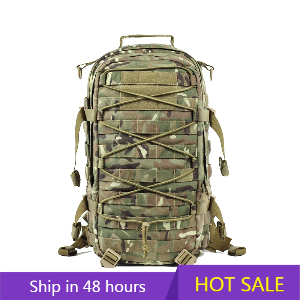 

YTYIN 30L Outdoor Tactical Camouflage Backpack Durable MOLLE Attack Bag for Hunting Hiking Camping Waterproof Zipper Anti-Theft