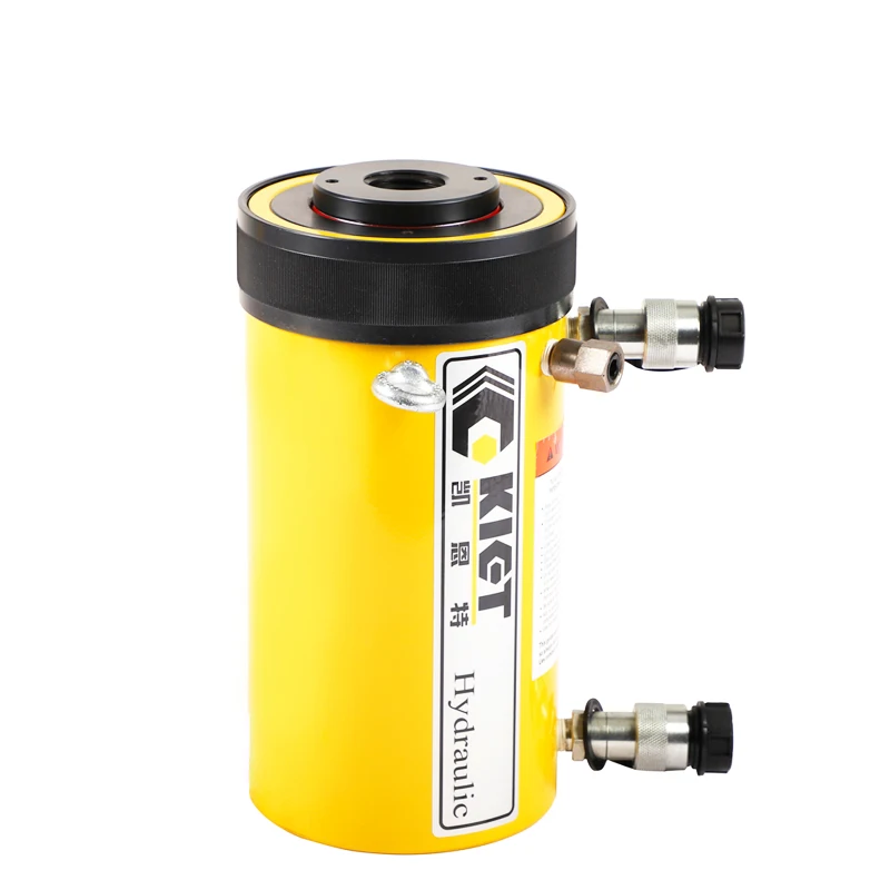 

High Quality Factory Price KET-RRH Series Double Acting High Capacity Hollow Plunger Hydraulic Cylinder