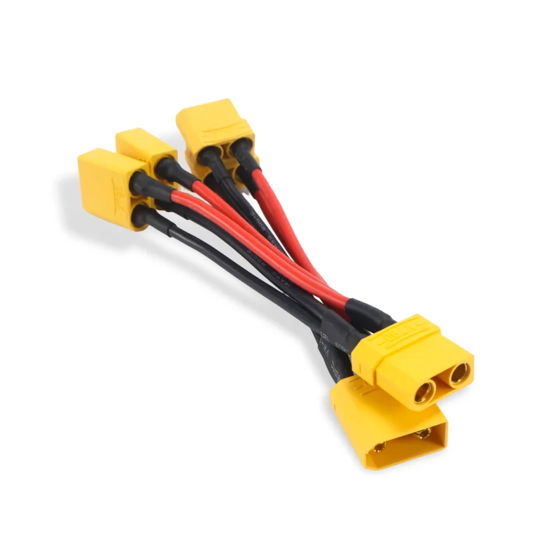 

100% новый высококачественный 1 шт. 14AWG 10 см XT90 XT-90 «мама-папа» параллельный кабель для RC Drone автомобильное зарядное устройство DIY