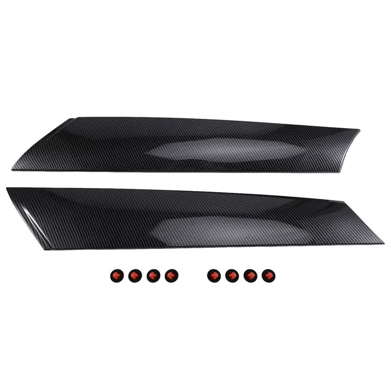 

Top Sale 2X Front A Pillar Black Windshield Post Trims For Mini Cooper 2007-2015 R55 R56 R57 51137272583 51137272584