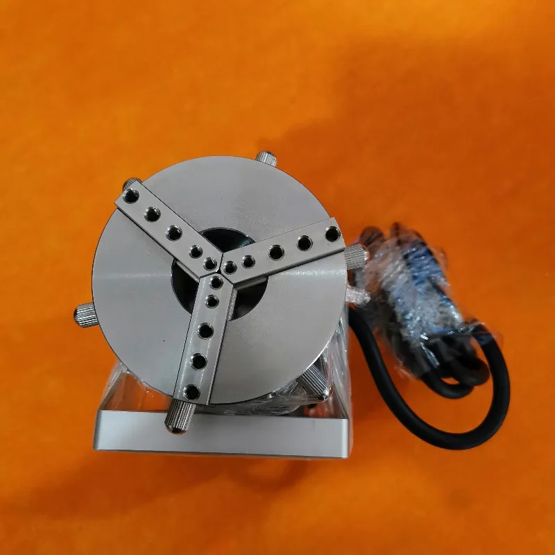 Ring rotary with driver for fiber laser marking machine