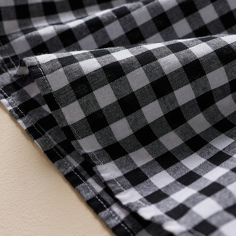 Falda acampanada de cintura alta con patrón dulce, Material de lino y algodón, diseño ket, faldas de verano para mujer, falda con vuelo completo