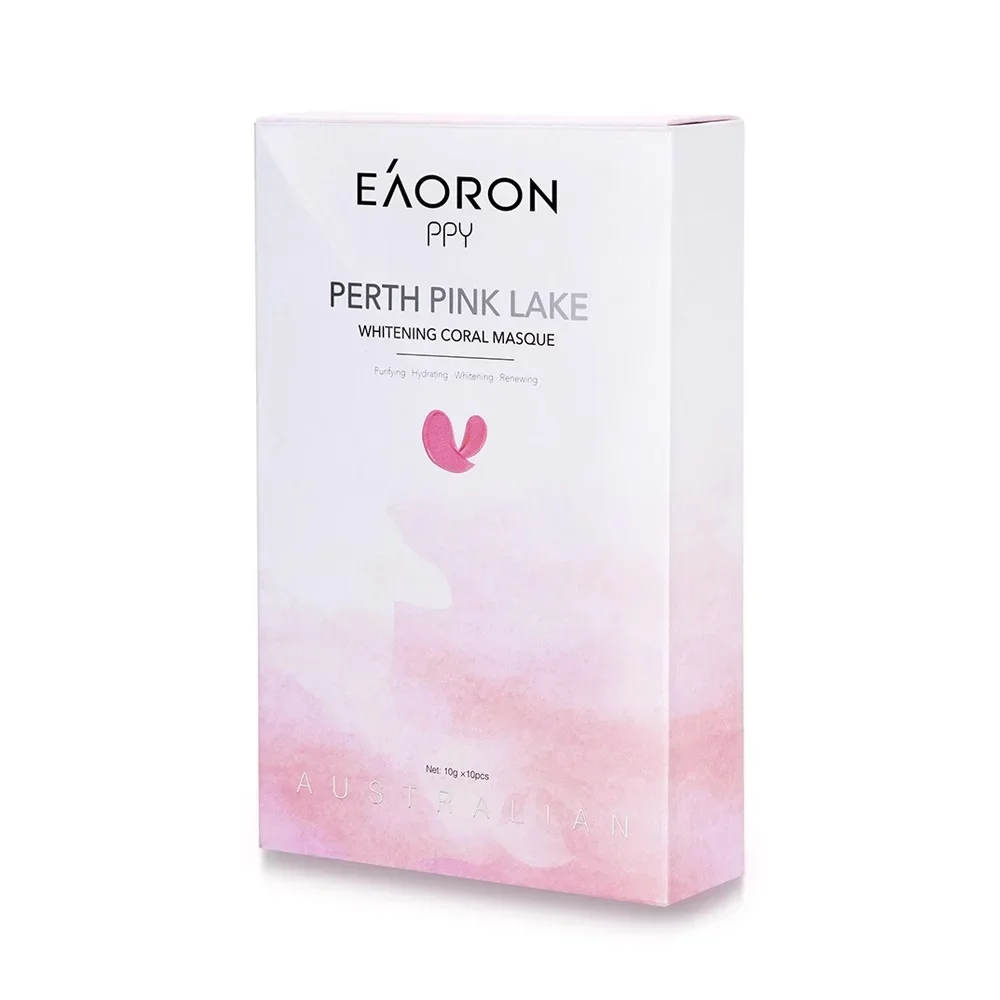 

Eaoron Perth Pink Lake Mud Mask 10 Pieces Whitening Coral Masque Mask Cleansing Pores Hydrating Brightening Soothing Skin Care