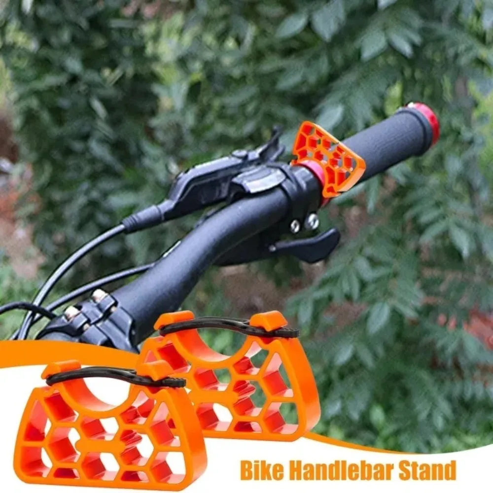 Bike Handlebar Mount Bracket Risers Bracket Multifunctional Maintenance Handlebar Stand Handlebar Clip-On Stabilizer Accessory