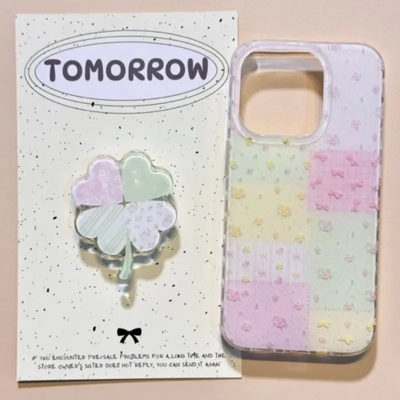 Broken flower bow Phone Case For Samsung A16 A55 A56 A15 A25 A35 A54 A34 A24 A33 A53 A06 A05S A13 A23 A14 Cover
