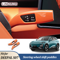 Linnunu Fit for Deepal S07 L07 Sl03 Car Accessories Steering Wheel Decorative Parts Shift Paddles Decorative Cover Car Interior Supplies Wiper Rod Decoration Car Protective Cover Fender Decorative Frame