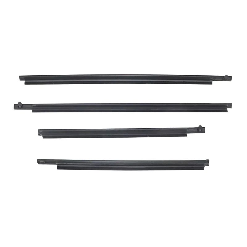 4 قطعة باب السيارة الجديد الزجاج الخارجي صب السير الوقائي 68161-35010 لتويوتا 4 عداء 1995-2002 قوالب حزام ختم الباب عدة