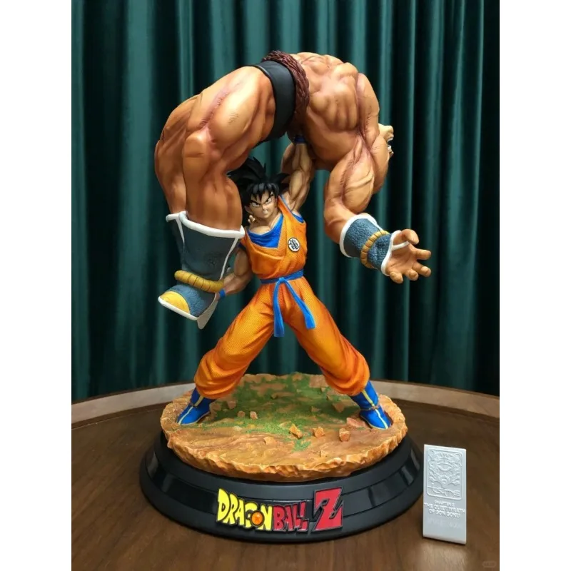 Personalized Wukong Lifting Nappa Classic Scene Dragon Ball Series GK Figures Trendy Toy Model Statue Ornaments Boys Gifts