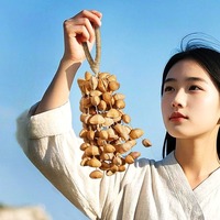 Handmade Dola Shell Hand Bell Rattle Healing Wind Bell Natural Sound Therapy Music Handbells Musical Percussion Instruments