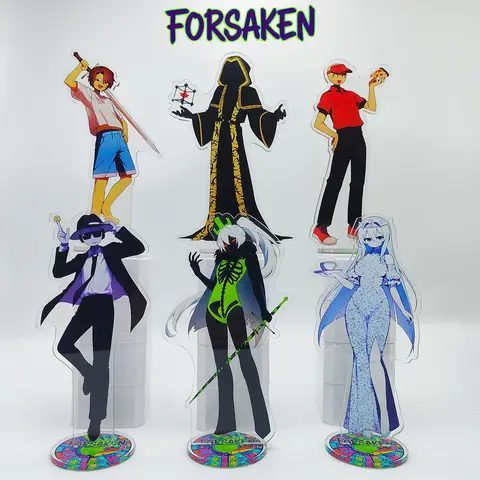 Hot Game Guest 1337 Forsaken 15cm Acrylic Standee - Noob/shedletsky/john Doe/elliot Desktop/c00lkidd Ornament, Gaming Fans Gift